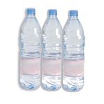 Les bouteilles d'eau de 1 litre