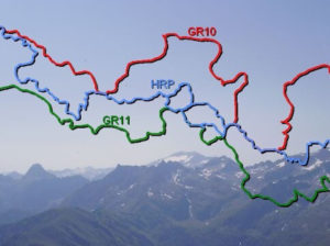 Les zones de jonctions entre HRP, GR10 et GR11
